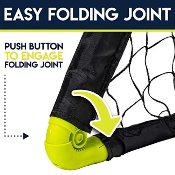 Franklin Mini Soccer Goal Set for Kids - Indoor/Outdoor Fun