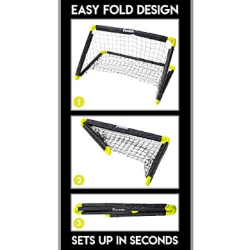 Franklin Mini Soccer Goal Set for Kids - Indoor/Outdoor Fun