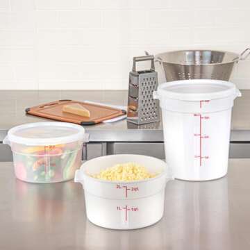 Shop Restaurantware-Met Lux 2 Quart Food Storage Container