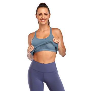 Vinfact Yoga Sports Bras for Active Women - Comfortable Fit