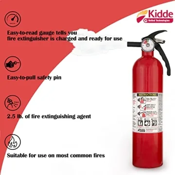 Kidde FA110 Fire Extinguisher - Home Safety Essential