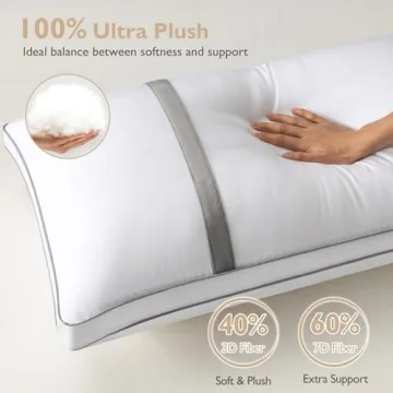 BedStory King Size Pillows 2 Pack for Supreme Comfort