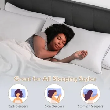 BedStory King Size Pillows 2 Pack for Supreme Comfort