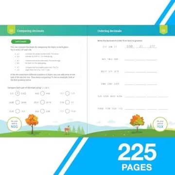 IXL 5th Grade Math Workbook for Kids - Fun & Engaging