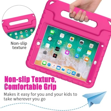 BMOUO Kids iPad 9.7 Inch Case with Screen Protector