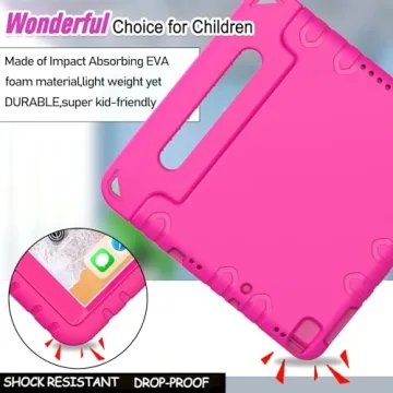 BMOUO Kids iPad 9.7 Inch Case with Screen Protector