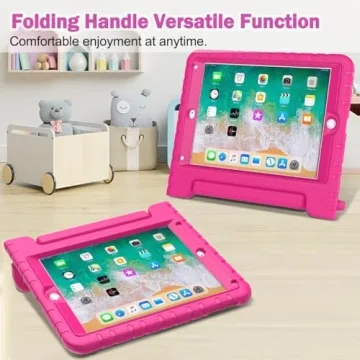 BMOUO Kids iPad 9.7 Inch Case with Screen Protector