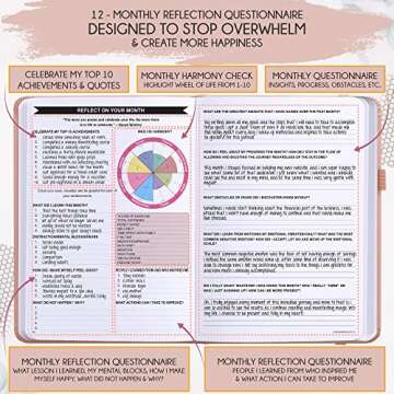 Law of Attraction Planner 2025 – Undated Hourly, Weekly & Monthly Goal Setting Planner, 12-Month to Increase Productivity | Life & Gratitude Journal, Include Foldable Vision Board, Gift Box & Stickers
