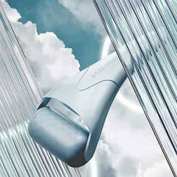 ROSELYNBOUTIQUE Ice Roller for Face Wrinkles Fine Lines Puffiness Stick Massager Facial Skin Care Tools Self Care Gifts for Men Women (Deep Ocean)