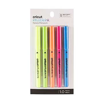 Cricut Infusible Ink Neon and Basic Markers for Vibrant Crafts