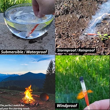 Stormproof Waterproof Matches for Every Outdoor Adventure