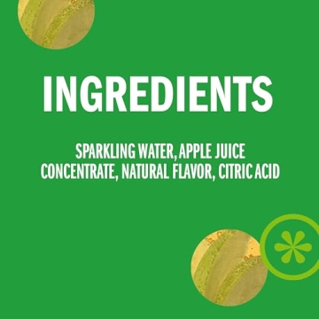 IZZE Sparkling Juice Apple 24-Pack – No Sugar Added