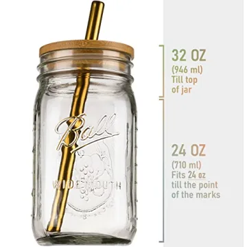 Stylish Reusable Boba Cups & Smoothie Jars Set - Eco-Friendly