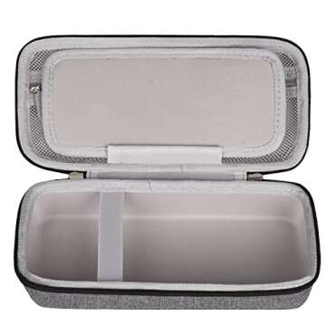 Tourmate Hard Stethoscope Case for 3M Littmann Classic III/Lightweight II S.E. /Cardiology IV Diagnostic/MDF Acoustica Deluxe Stethoscopes, Case Only (Blue)