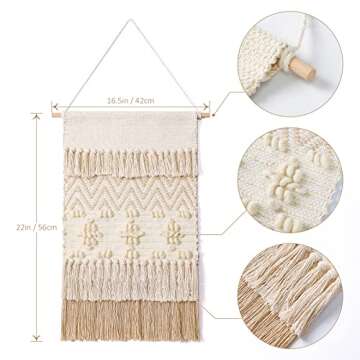 Chic Dremisland Macrame Wall Hanging for Boho Decor