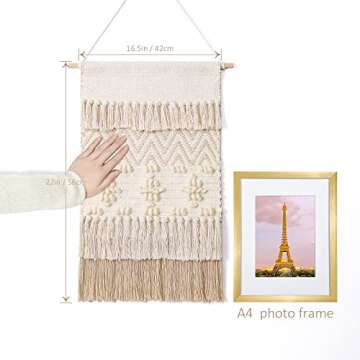 Chic Dremisland Macrame Wall Hanging for Boho Decor