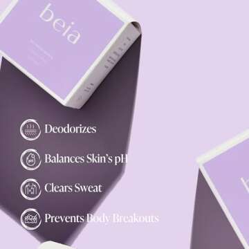 Beia Feminine Wipes - pH Balanced Hygiene for Women