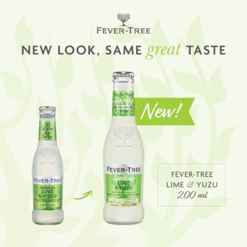 Fever Tree Sparkling Yuzu & Lime Premium Mixer Pack of 24