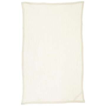 Mud Pie Cream Waffle Towel Set - Elegant Cotton Hand Towels