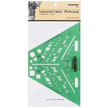 Rapidesign Isometric Piping Template for Professional Drafting
