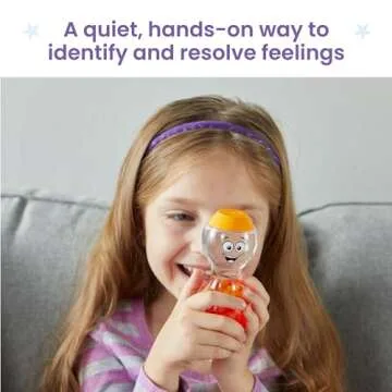 hand2mind Express Your Feelings Sensory Bottles for Toddlers