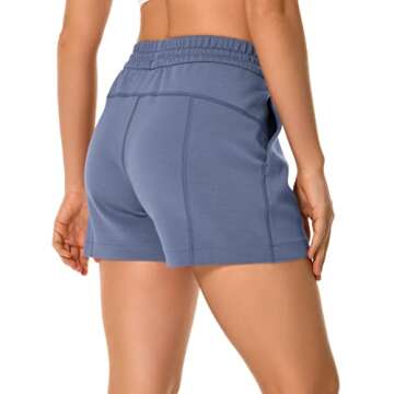 Colorfulkoala Women's High Waisted Ultra Soft Athletic Jersey Shorts Casual Summer Lounge Pants with...