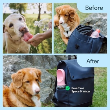 MalsiPree Dog Water Bottle Portable Hydration Solution