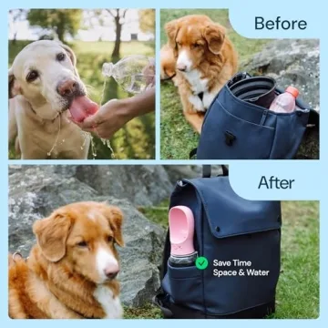 MalsiPree Dog Water Bottle Portable Hydration Solution