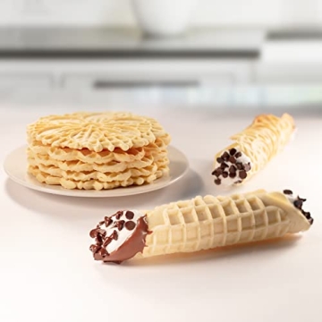MasterChef Pizzelle Maker for Perfect Homemade Cookies