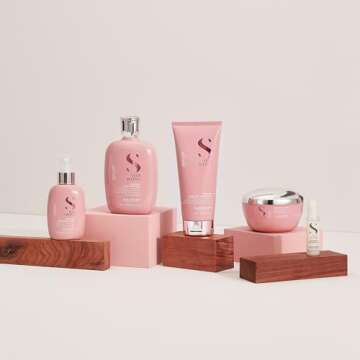 Alfaparf Milano Semi Di Lino Moisture Nutritive Leave In Hair Conditioner - Professional Quality for Softer, Shinier & Hydrated Hair - SLS, Paraben & Paraffin Free - Color Safe Hair Care (4.23 Fl. Oz)