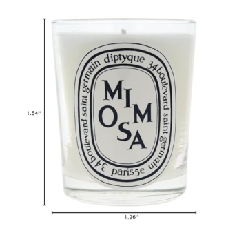 Diptyque Mimosa Candle-6.5 oz.,White,B0043TVXSC