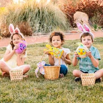 Move2Play, Easter Bunny Bubble Blower | Basket Stuffer | Bubble Machine | Toy for Toddlers, Boys and Girls | Indoor & Outdoor | Birthday Party | Summer Fun | Gift for Girl 1, 2, 3, 4+ Years Old