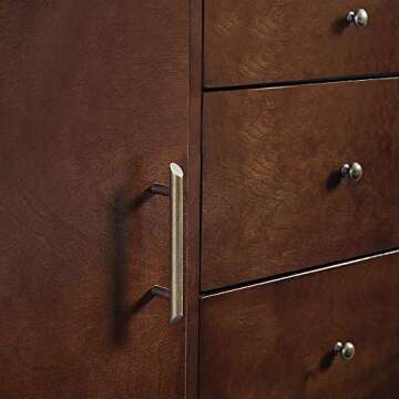 Crosley Landon Buffet Cabinet - Mid Century Style & Storage