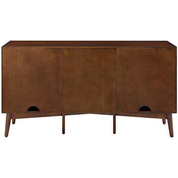 Crosley Landon Buffet Cabinet - Mid Century Style & Storage