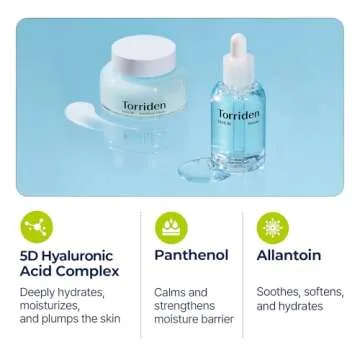Torriden DIVE IN Serum & Soothing Cream Set for Hydration