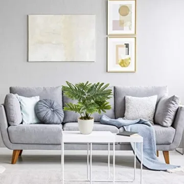 Briful 18" Faux Monstera Plant for Effortless Decor