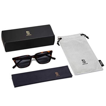 SOJOS Women's Polarized Cateye Sunglasses UV400 Retro Style