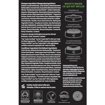 Viori Hidden Waterfall Shampoo and Conditioner Bar Set