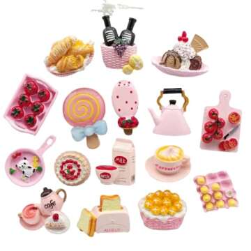 JINHANG 16pcs Creative 3D Refrigerator Magnet Set