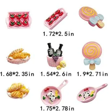 JINHANG 16pcs Creative 3D Refrigerator Magnet Set