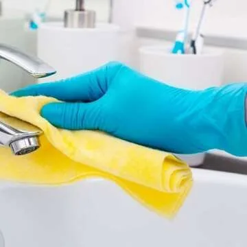 Basic Medical Blue Nitrile Gloves - Latex & Powder Free