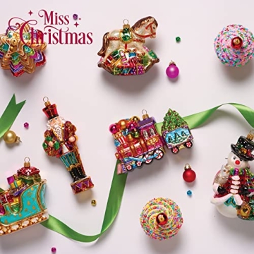 Delightful Cupcake Glass Ornament for Your Tree