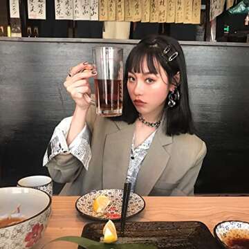 Gothic Hair Pin Set - 12 Stylish All-Occasion Pins