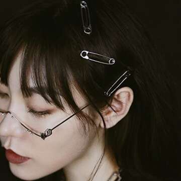 Gothic Hair Pin Set - 12 Stylish All-Occasion Pins