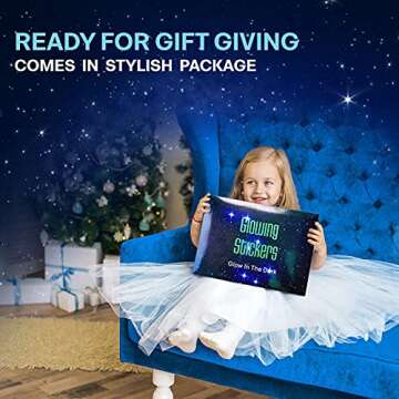 Glow in The Dark Stars for Ceiling, 1049PCS Wall Stickers Inculding Moon and Stars Decor, Glow in Th...