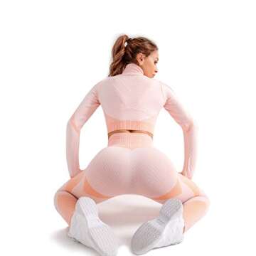 Workout Seamless Leggings for Women High Waisted Leggings Yoga Pants Sweat Proof