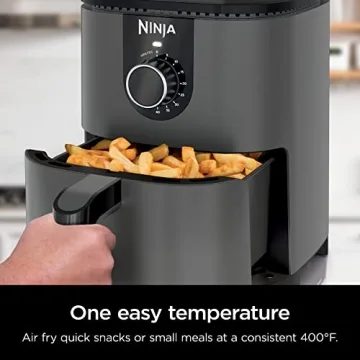 Ninja AF080 Mini Air Fryer Compact Healthy Cooking