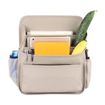 Viaviat Car Front Seat Organizer - Large Durable Storage