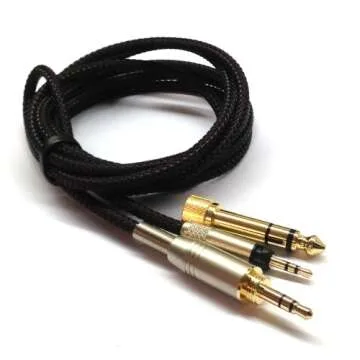 1.2meters /1.5meters/2.5meters/ 3meters New Replacement Audio Upgrade Cable for Sennheiser HD598 HD558 HD518 Headphones