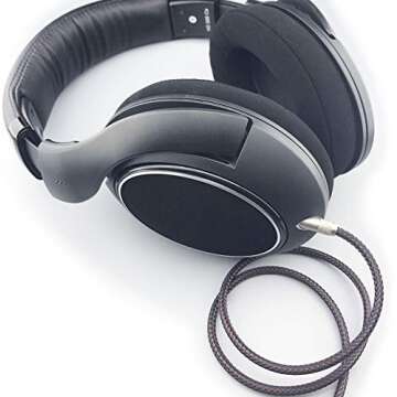 1.2meters /1.5meters/2.5meters/ 3meters New Replacement Audio Upgrade Cable for Sennheiser HD598 HD558 HD518 Headphones